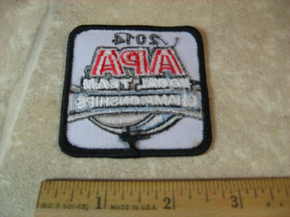 APA Pool League Billiards Patch "LTC 2014"