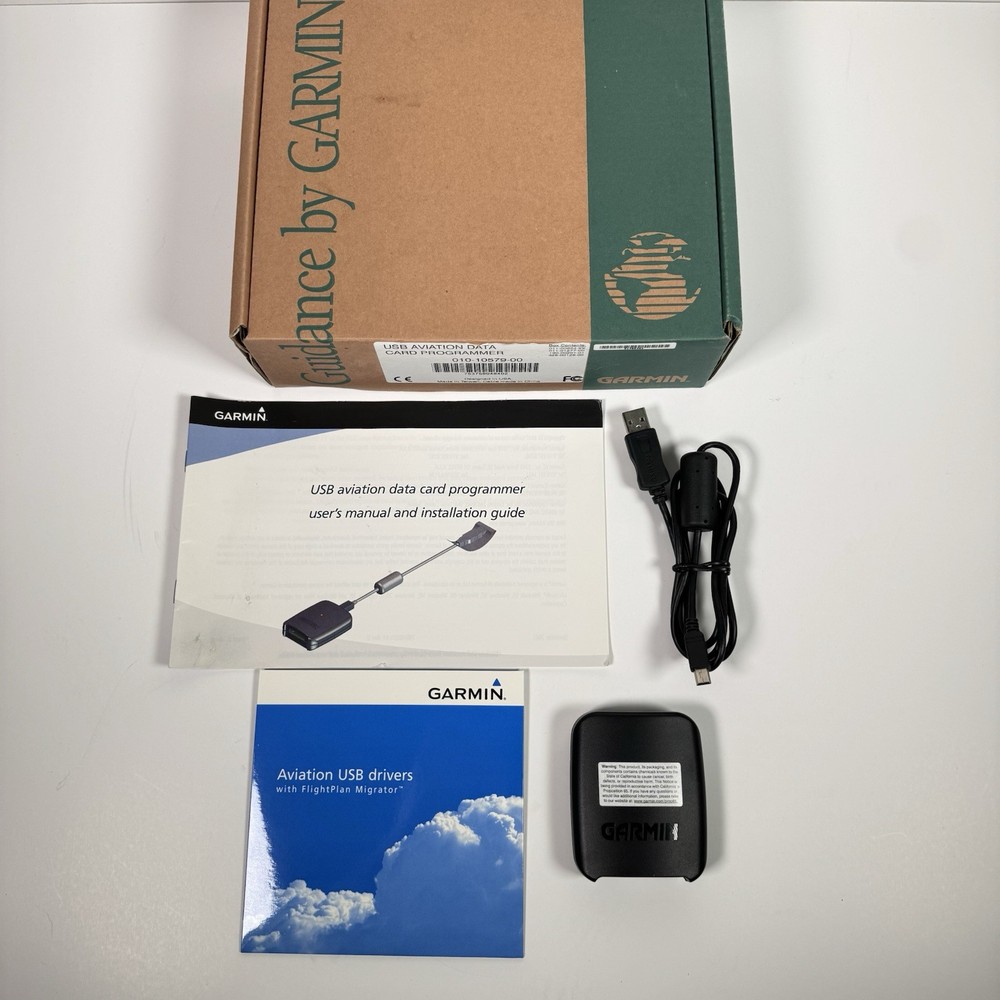Garmin USB Aviation Data Card Programmer 010-10579-00 Kit