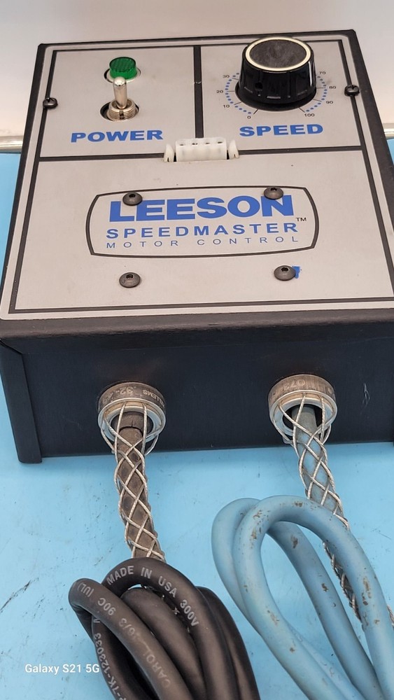 Lesson M1740005.00 Speed Master Speed Controller WITH  POWER CABLES