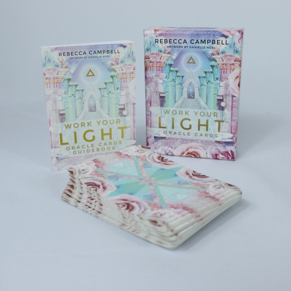 Rebecca Campbell Work Your Light Oracle Cards Deck and Guide Book Complete