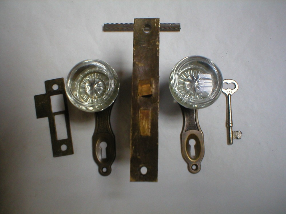 Antique Art Deco Era Door Hardware