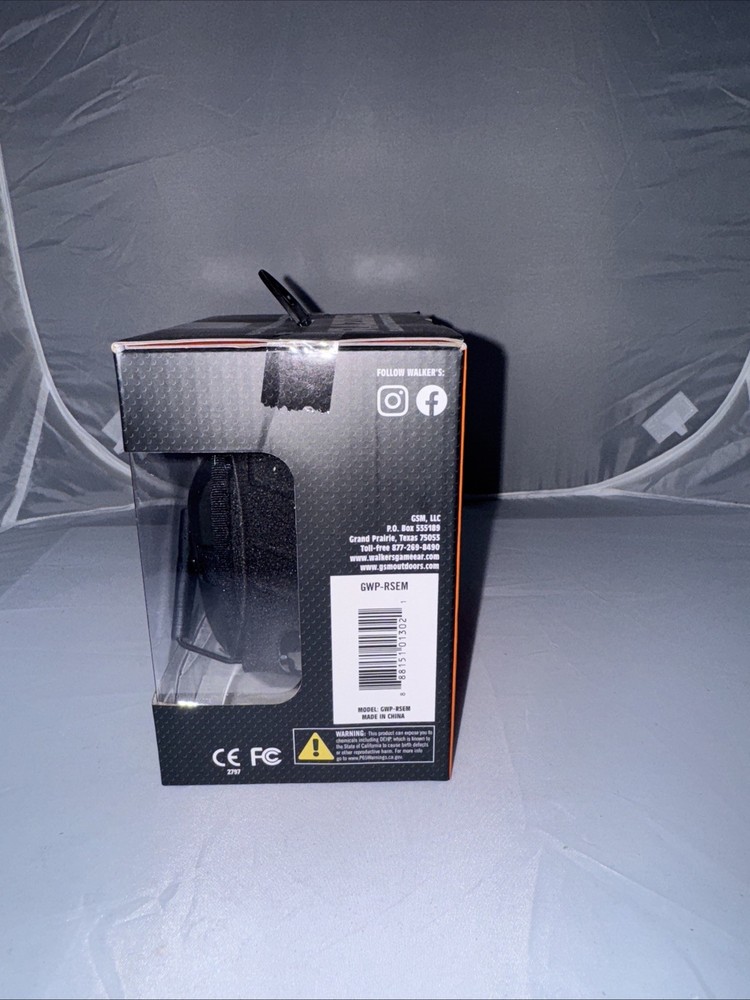 Walkers GWP-RSEM Razor Slim Electronic Ear Muff