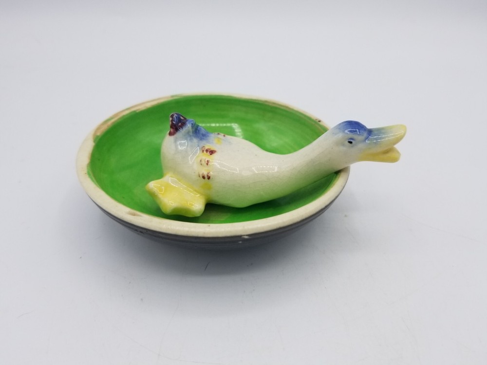 Vintage Duck Trinket Dish