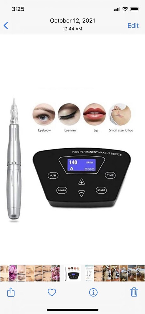 BIOAMSER  Permanent Makeup Machine - BIOAMSER P300 Permanent Makeup Tattoo