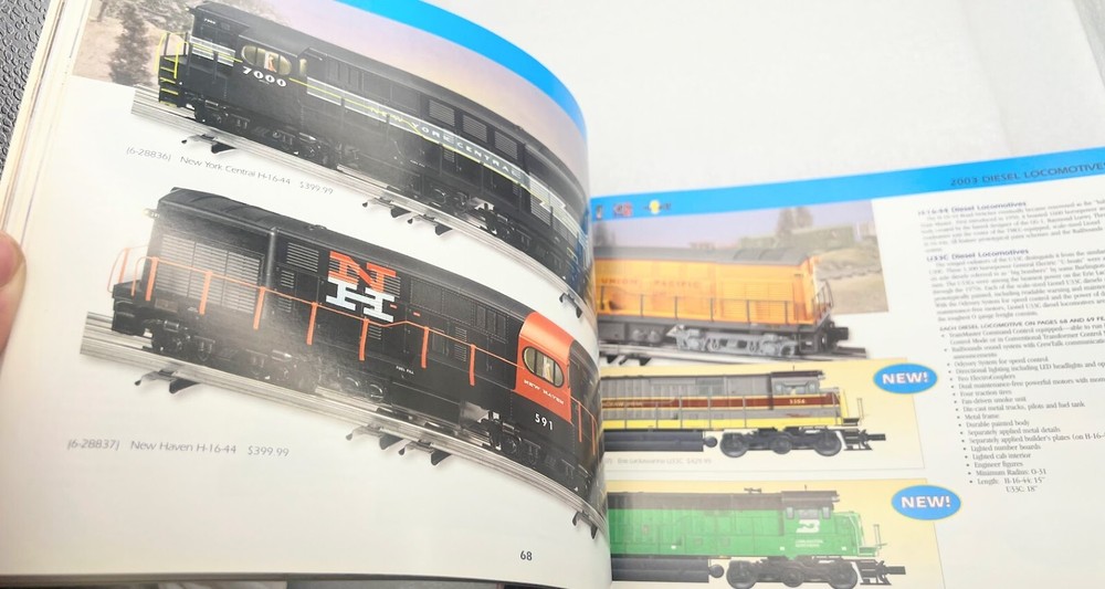 Lionel Classic Trains Volume 2, 2002 train catalog