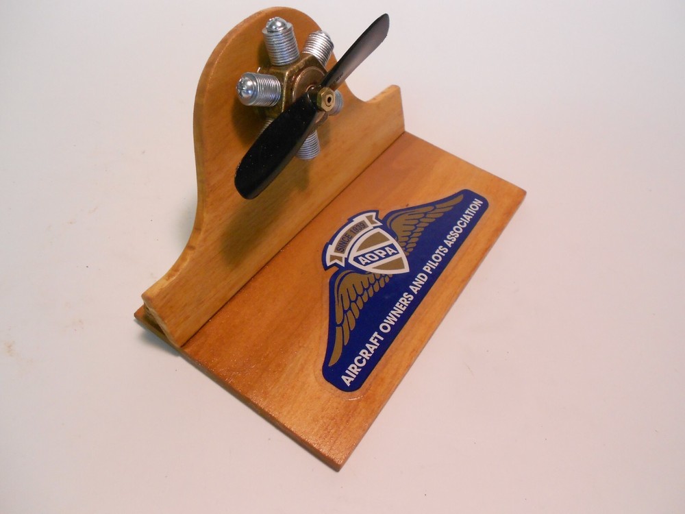 Aircraft Owners Association Plaque, custom made