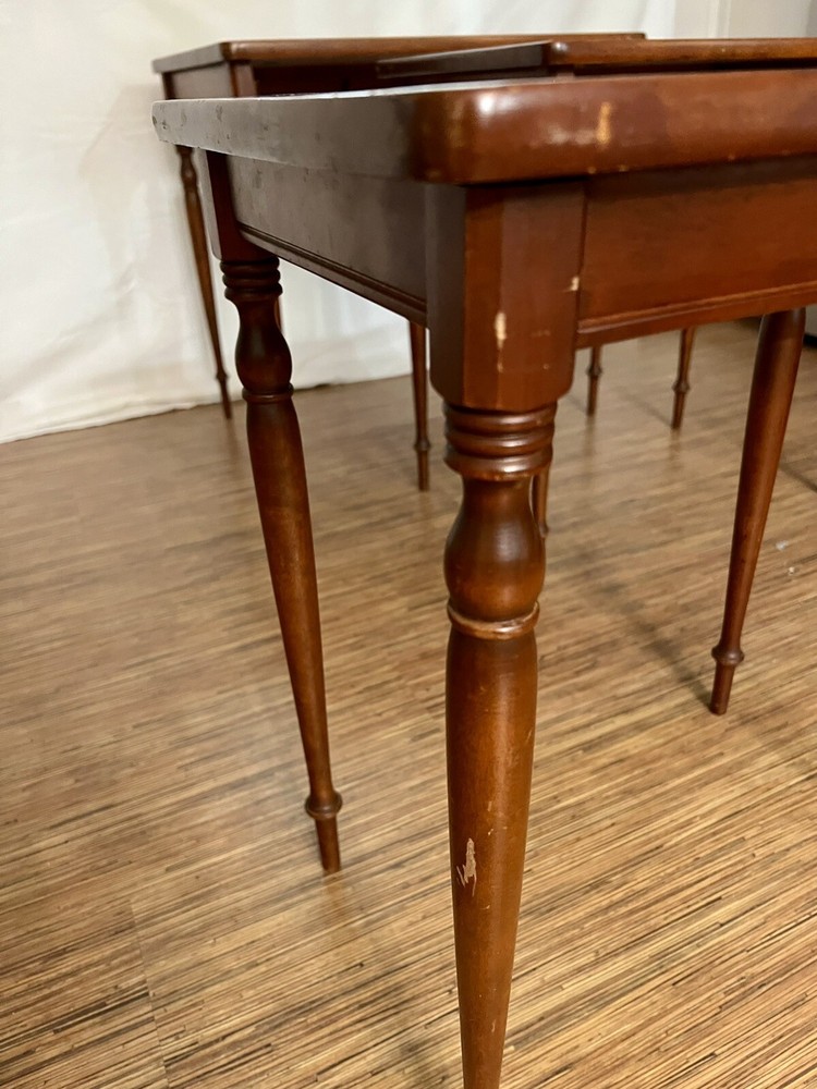 Vintage Mid Century Baumritter - Set of 3 - Solid Maple Nesting Tables 1960