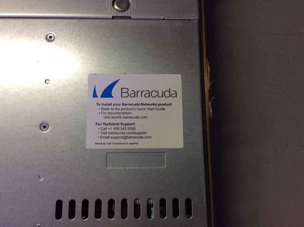 Barracuda Message Archiver 350 Barracuda BMA350 untested