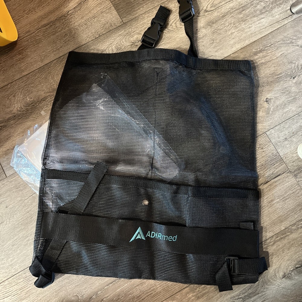 ADIR Med Double Oxygen Wheelchair Bag Back