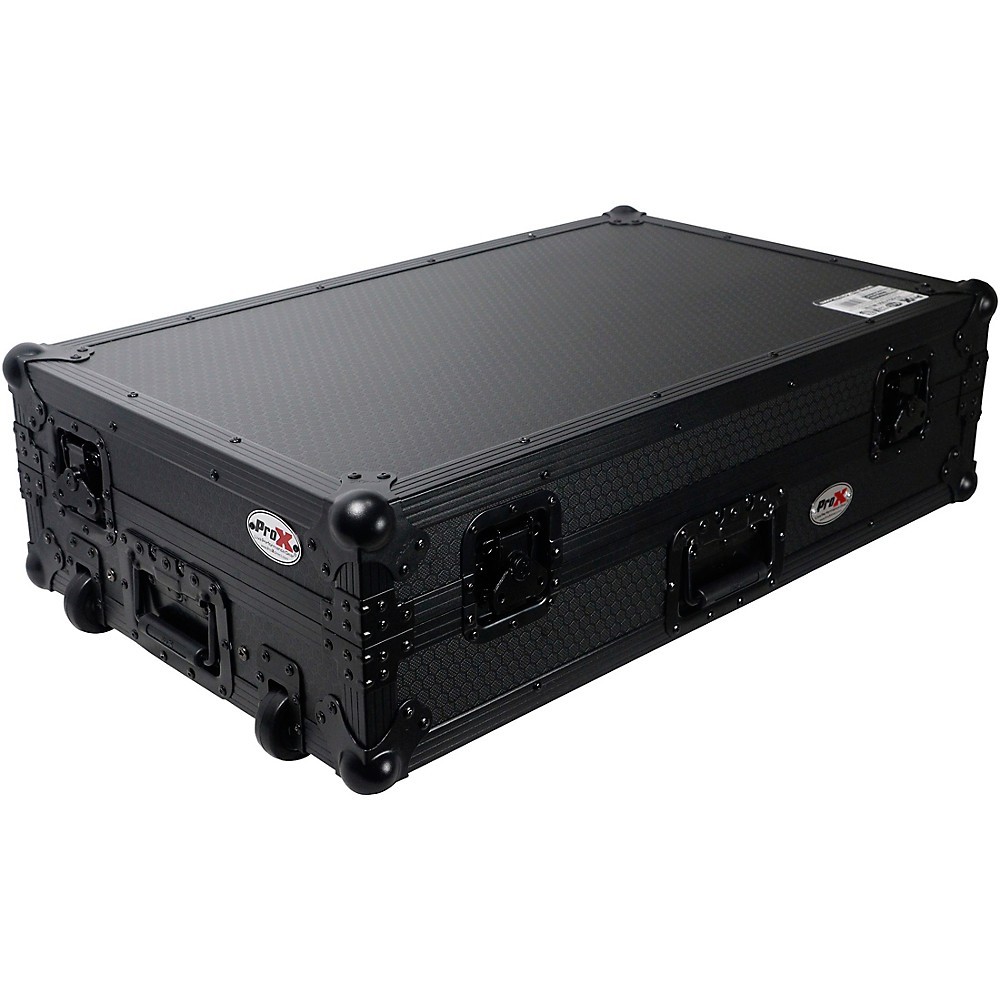 ProX Flight Case RANE ONE Dj Controller W-Sliding Laptop Shelf & Wheels