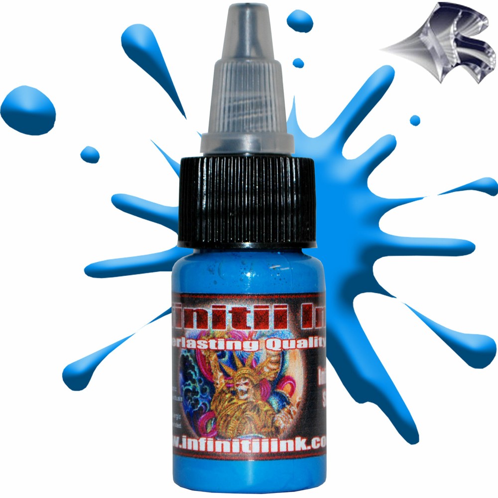 Infinitii Sky Blue Tattoo Ink 1/2oz