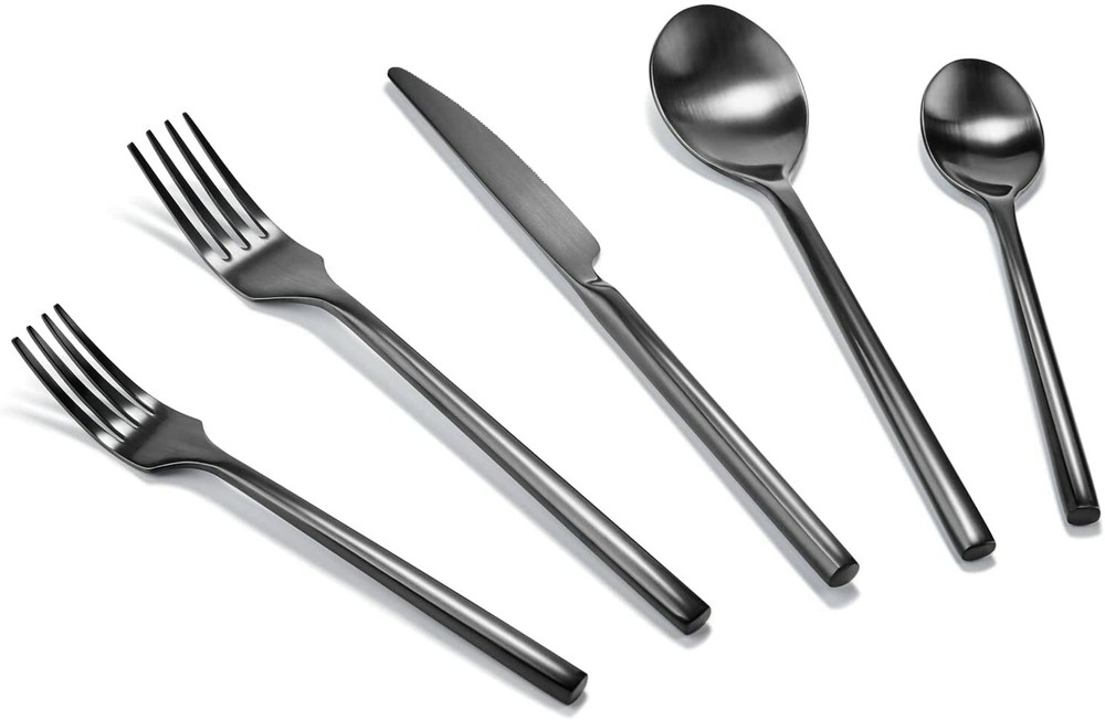 4 Set 20 Pieces Flatware Set,Silverware Set With Mirror Finish,Utensil Sets