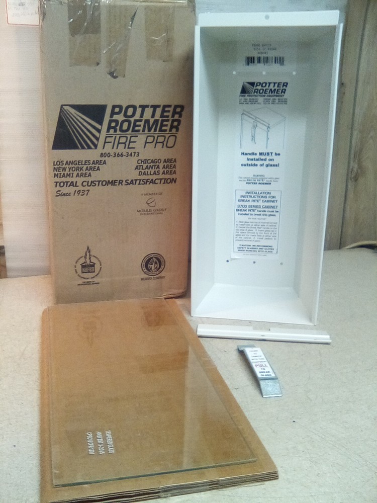 Potter Roemer Fire Pro 9751 Fire Extinguisher Cabinet