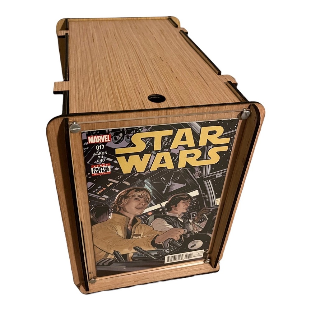 Comic Book Storage & Display Box PLUS Marvel Comic's Star Wars #17