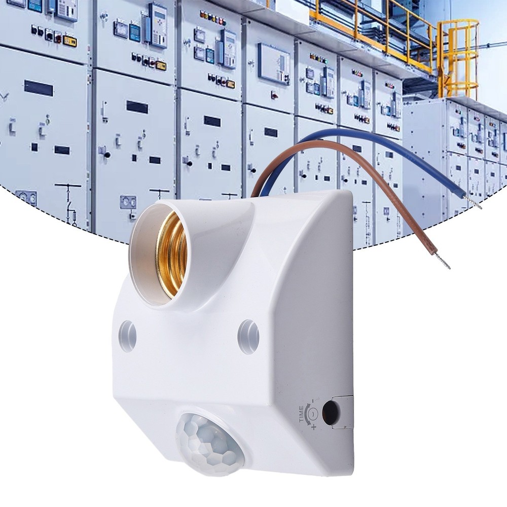 For E27 Bulb Motion Sensor Light Socket Convenient and Energy Saving Solution