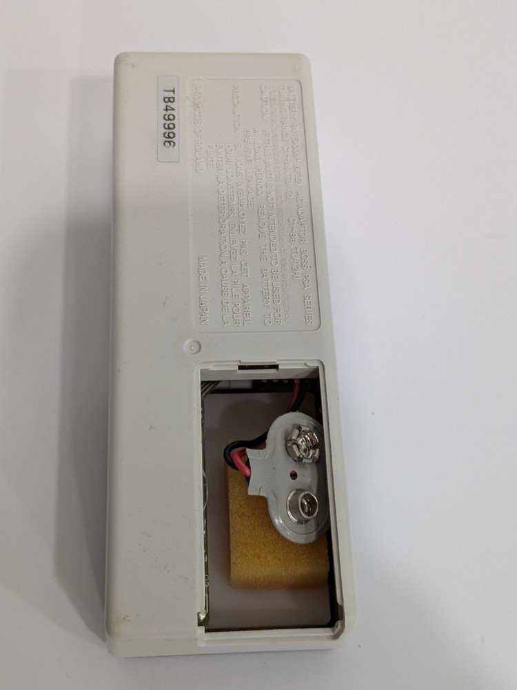 Boss TU-12H Chromatic Tuner With Case Powers On but Untested