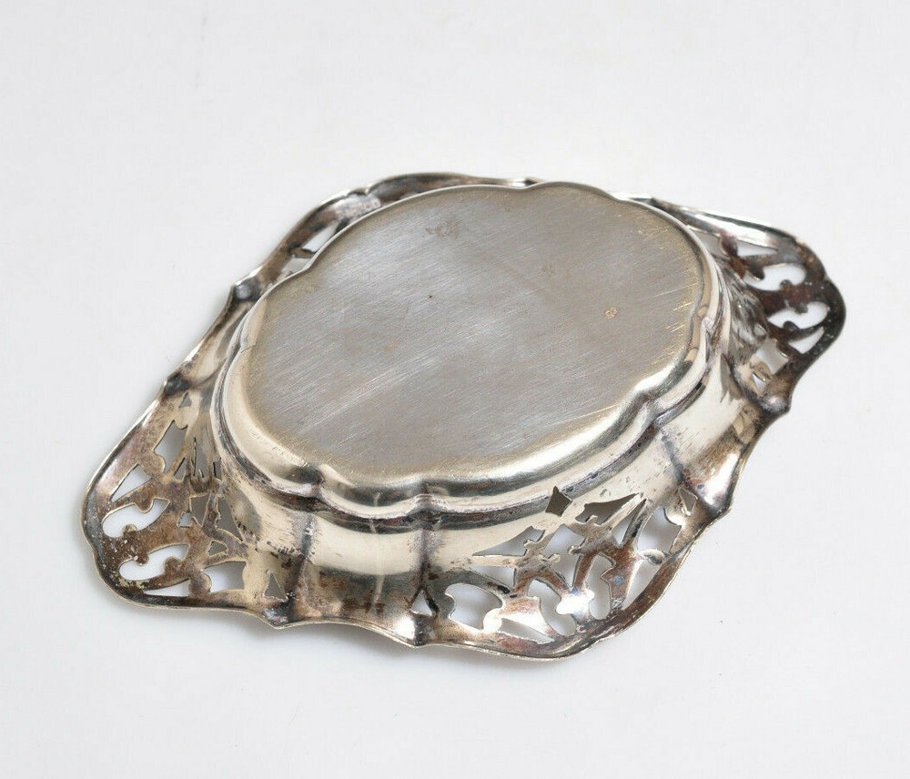 Vintage CV & Co. Silverplate Nut/Candy Dish- 5"Long