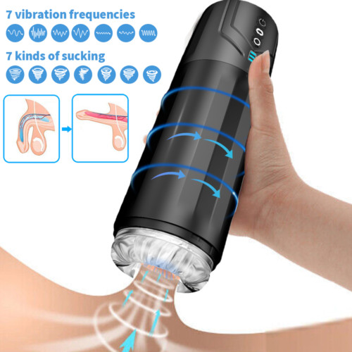 Male Masturbaters Automatic Rotating Cup Thrusting Stroker For Men Use Lubricant