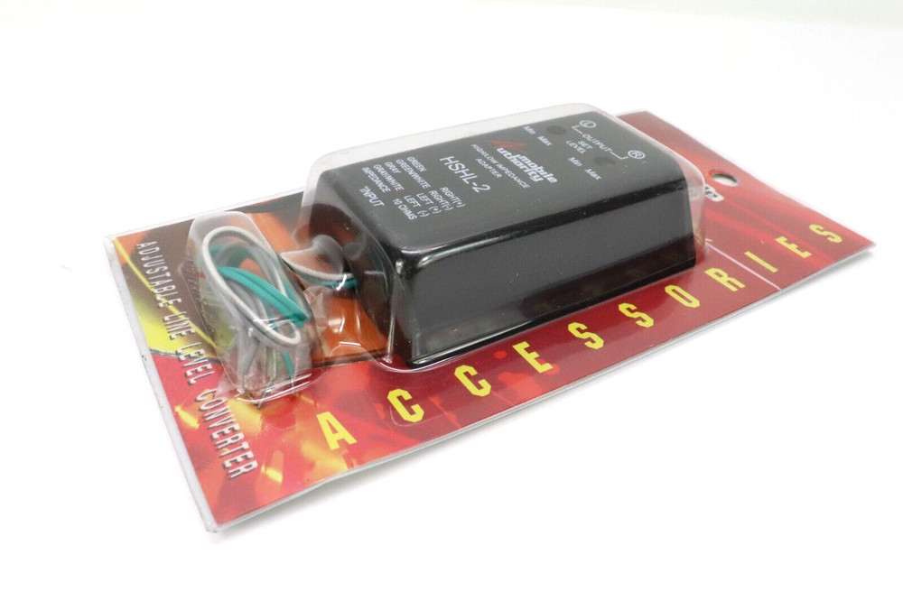 Mobile Authority Adjustable Line Level Converter HSHL-2 NIB