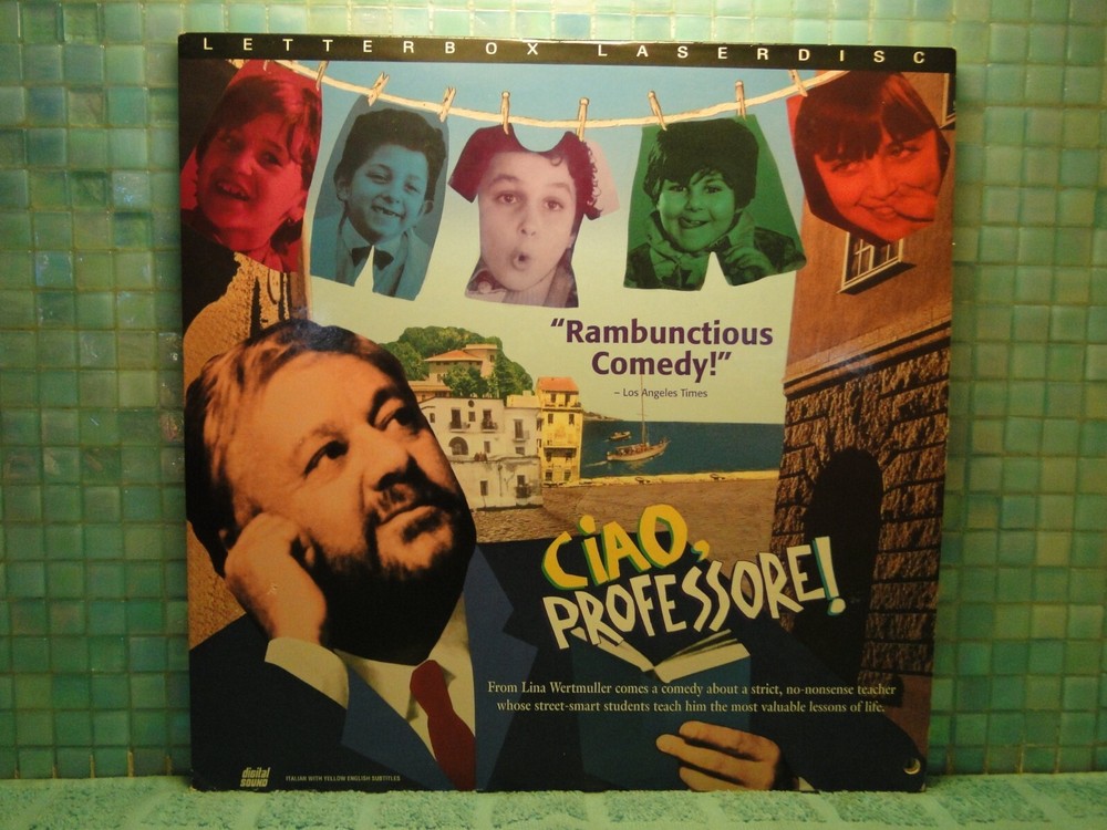 Ciao Professore! Laserdisc -EXTRA LDs SHIP FREE