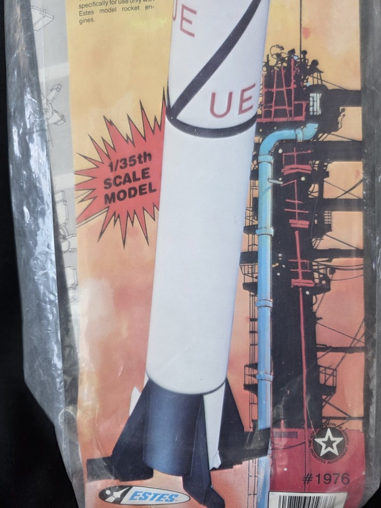 Estes Vintage Model Rocket Jupiter-C #1976