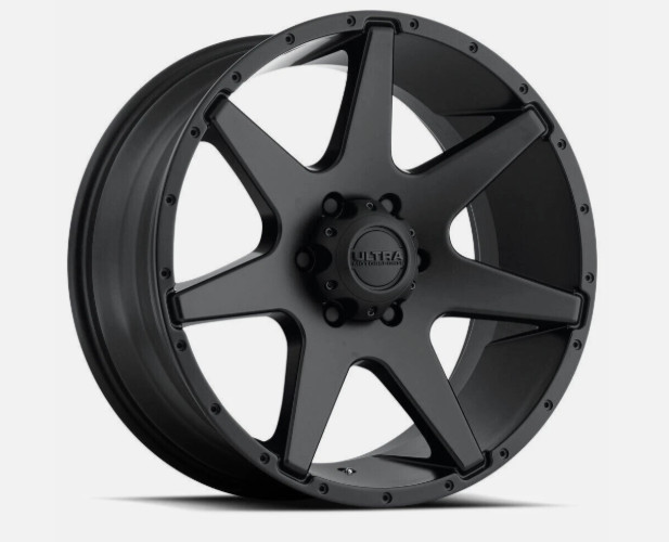 ULTRA MOTORSPORTS A89-9778SBB OEM 6.5" MATTE BLACK CENTER CAP *C6