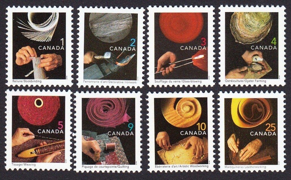1999-2007 Definitive Stamps * General Issue = Canada #1673-1680 Low Values