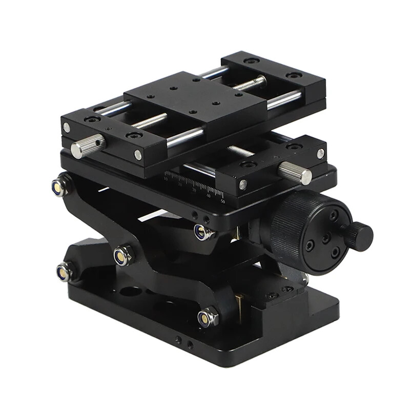 Z-Axis Lifting XY Linear Manual Three-Axis Stage Precision Lab Jack With Locking