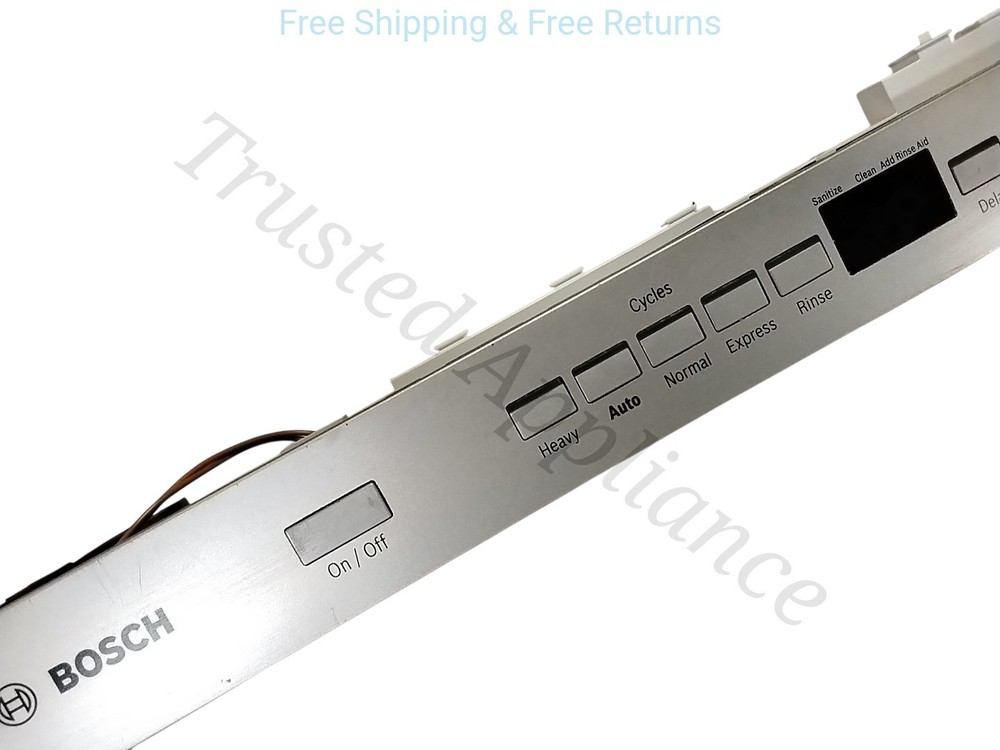 OEM Dishwasher Control Panel 9000634609 SILVER