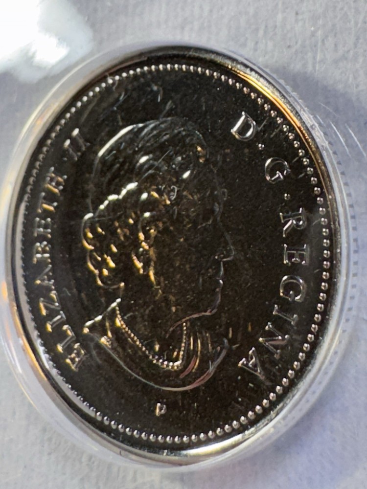 2005-P Canada 25 Cents Graded MS 68 by ANACS