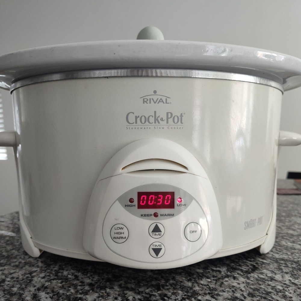 Rival Crock Pot Smart Pot Stoneware Slow Cooker Model 5865