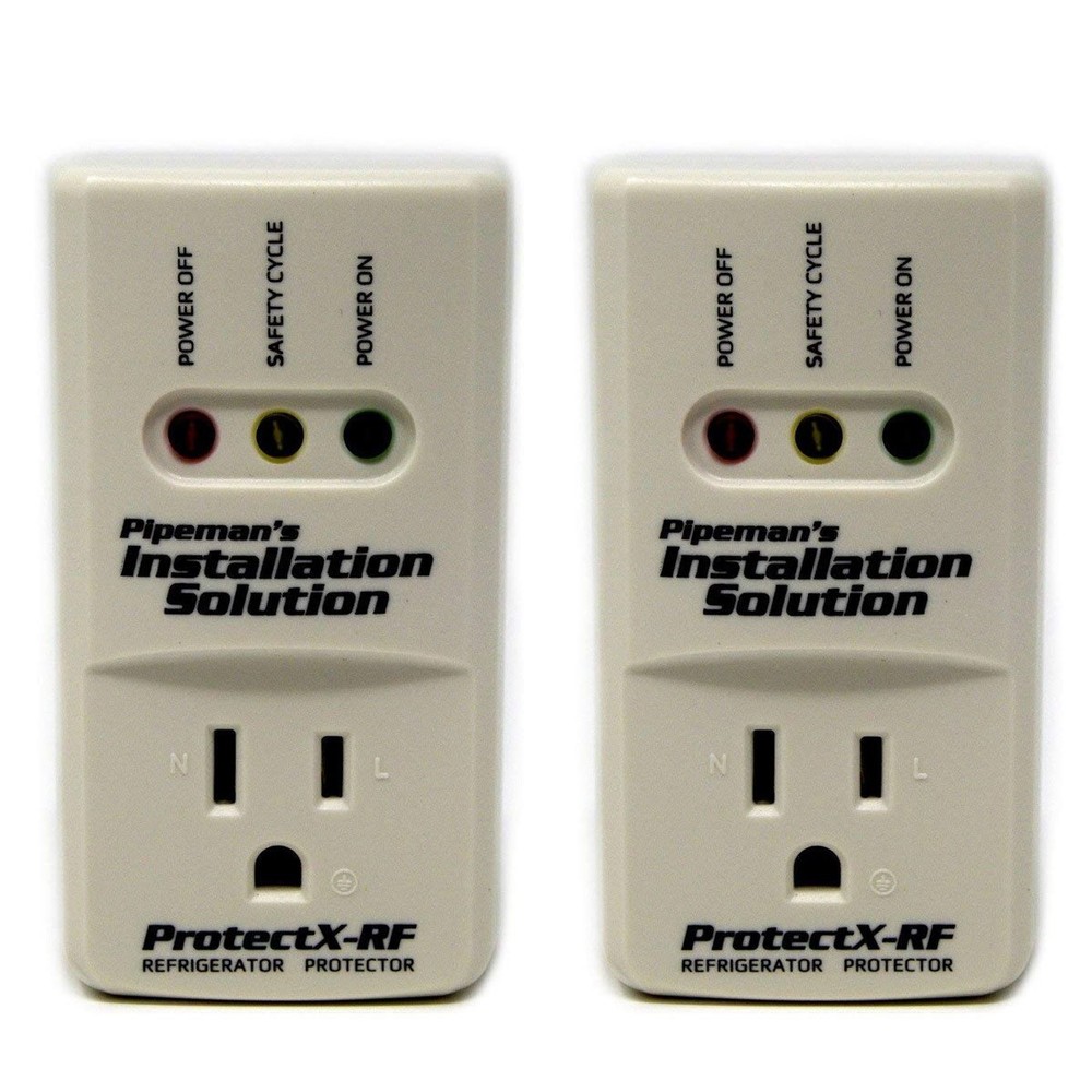 2-Pack 1800 Watts Refrigerator Voltage Surge Protector Appliance (New Model)
