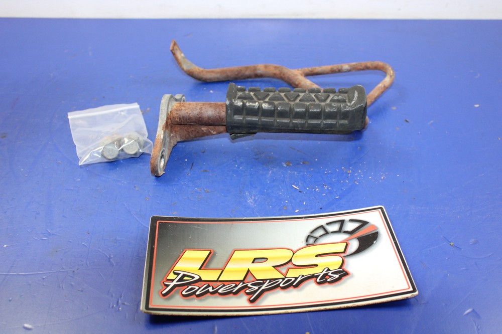 1985 YAMAHA BADGER 80 LEFT FOOT REST PEG STEP