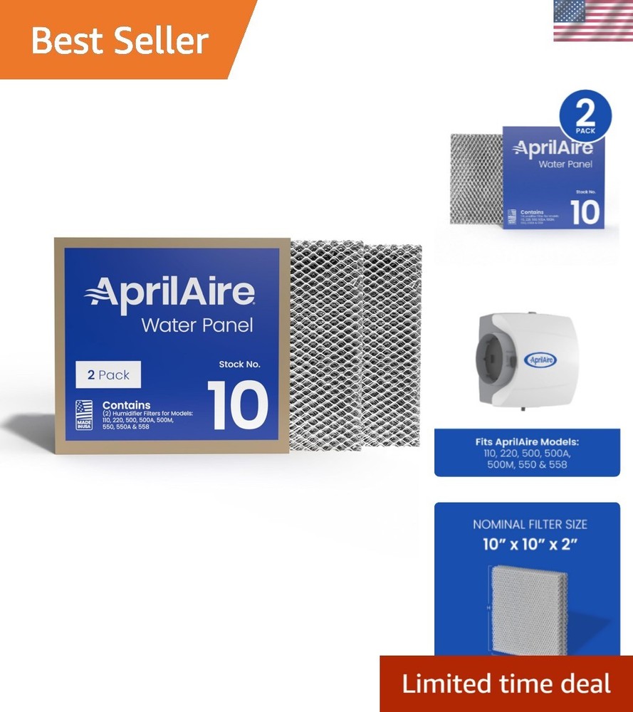 10 Water Panel Humidifier Filter Replacement for Whole-House Humidifier Model...