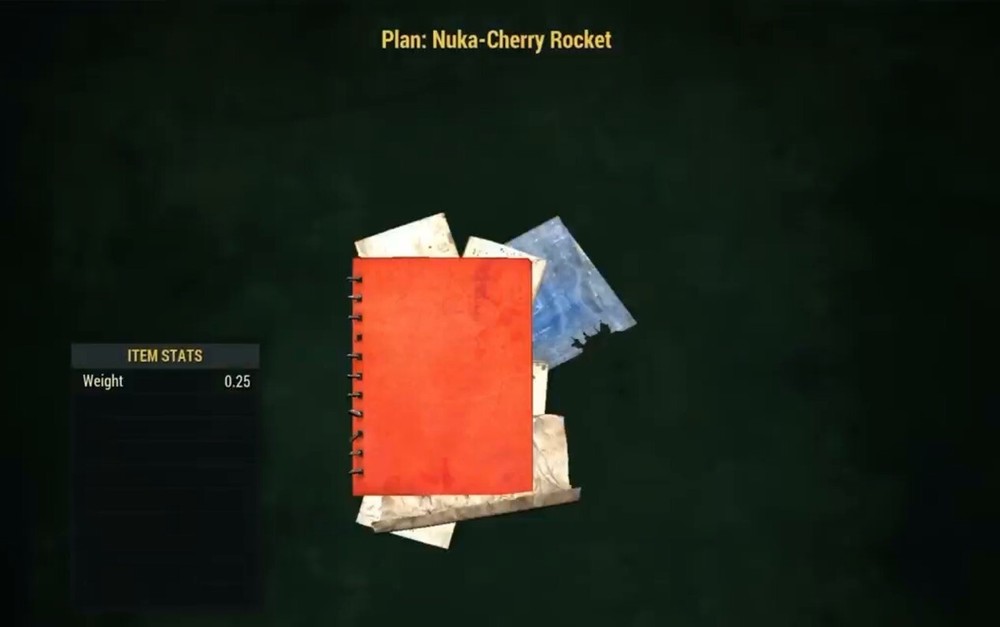 (Xbox) Nuka-Cherry Rocket Plan