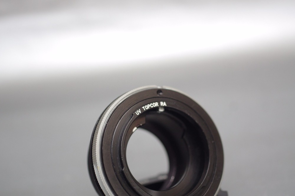 UV Topcor Lenses onto Cine C mount Camera Adapter