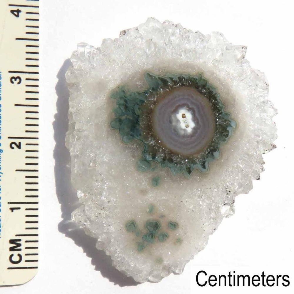 Stalactite Flower Slice Polished Both Sides VX938