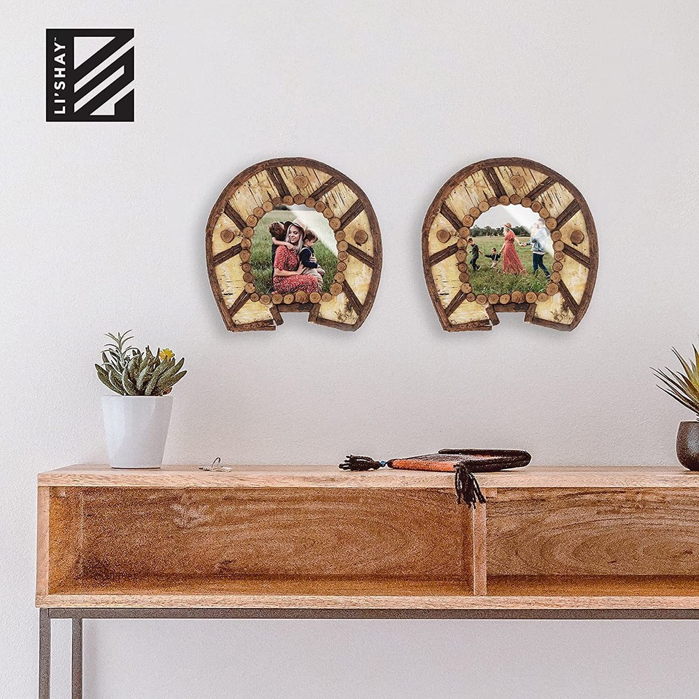 Li'Shay Rustic Wooden 4x6 Picture Frame