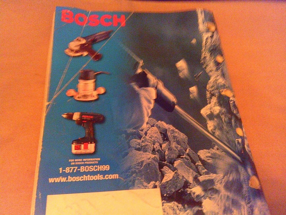 Bosch Power Tool Catalog From 2000