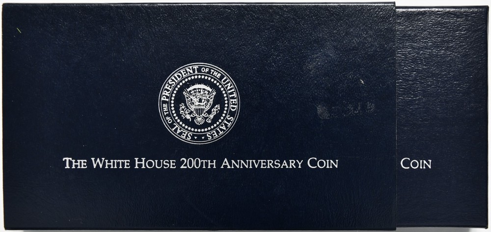 1992 U.S. Mint White House 200th Anniversary Commemorative With Box & COA
