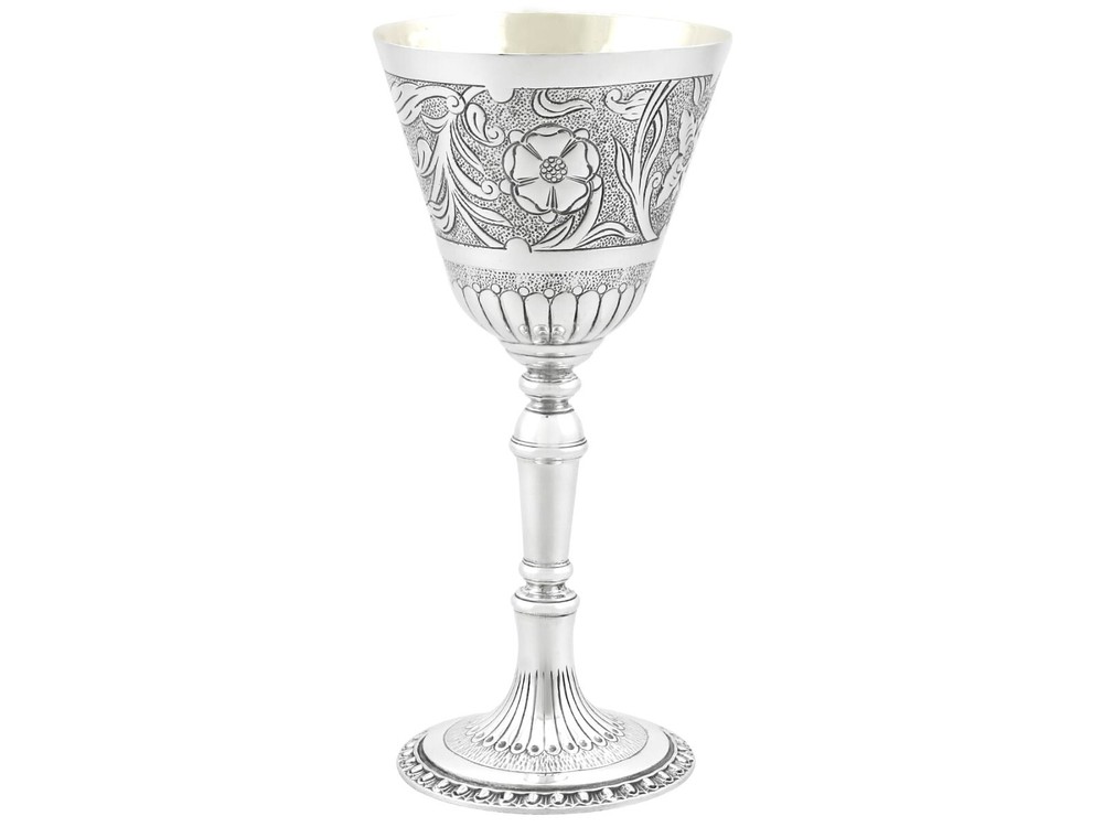 Vintage Sterling Silver Goblets (1969)