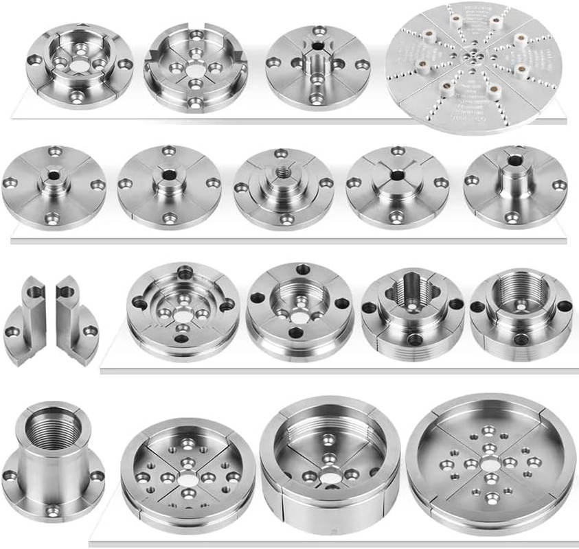 10" JAW SET JSCOLE for Nova Chucks with Accessory Buffer Kit