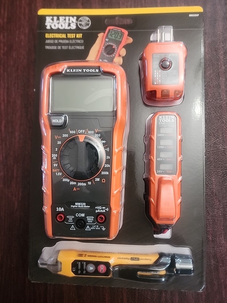 Klein Tools MM320VP Multimeter Electrical Test Kit