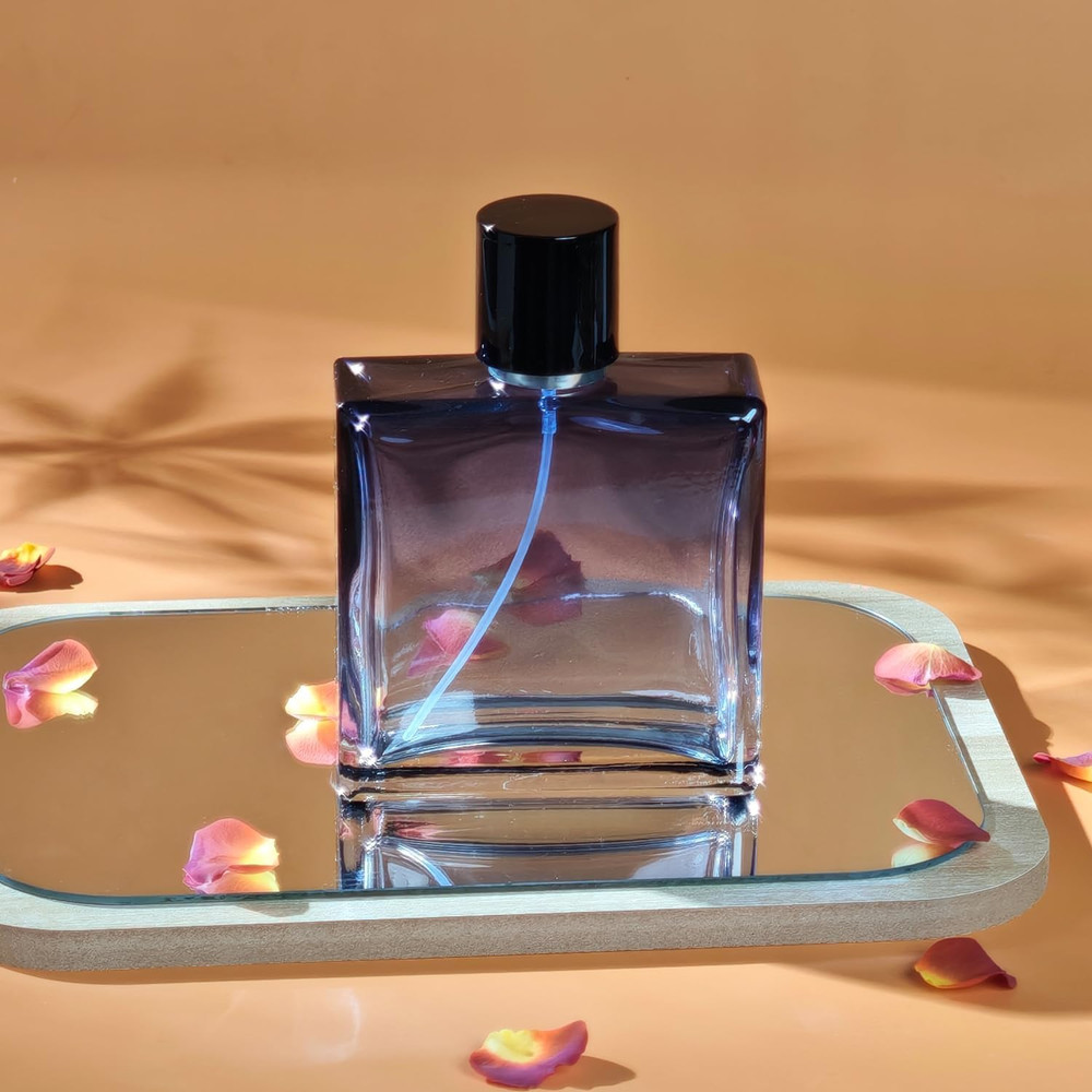 100ml/3.4 Oz Glass Spray Bottle Perfume Atomizer,Empty Refillable Perfume Spr...