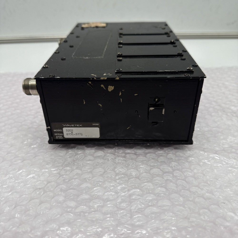Wavetek 5202 Tunable Bandpass Filter