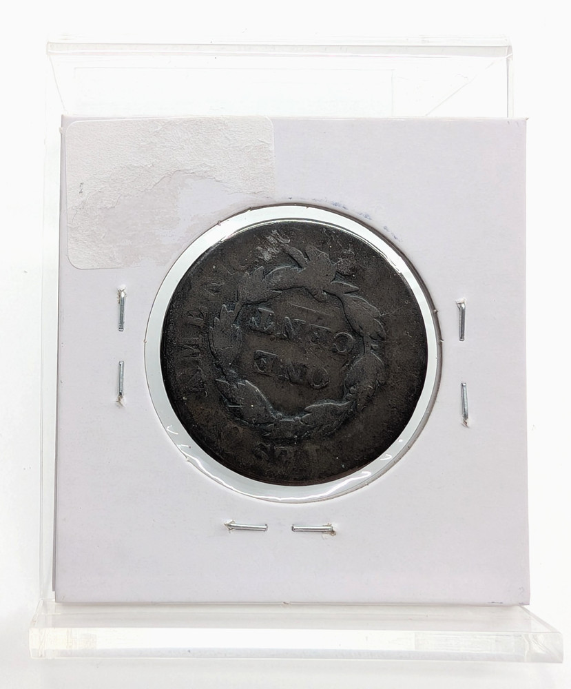 1832- US Coronet Head Large Cent- About Good
