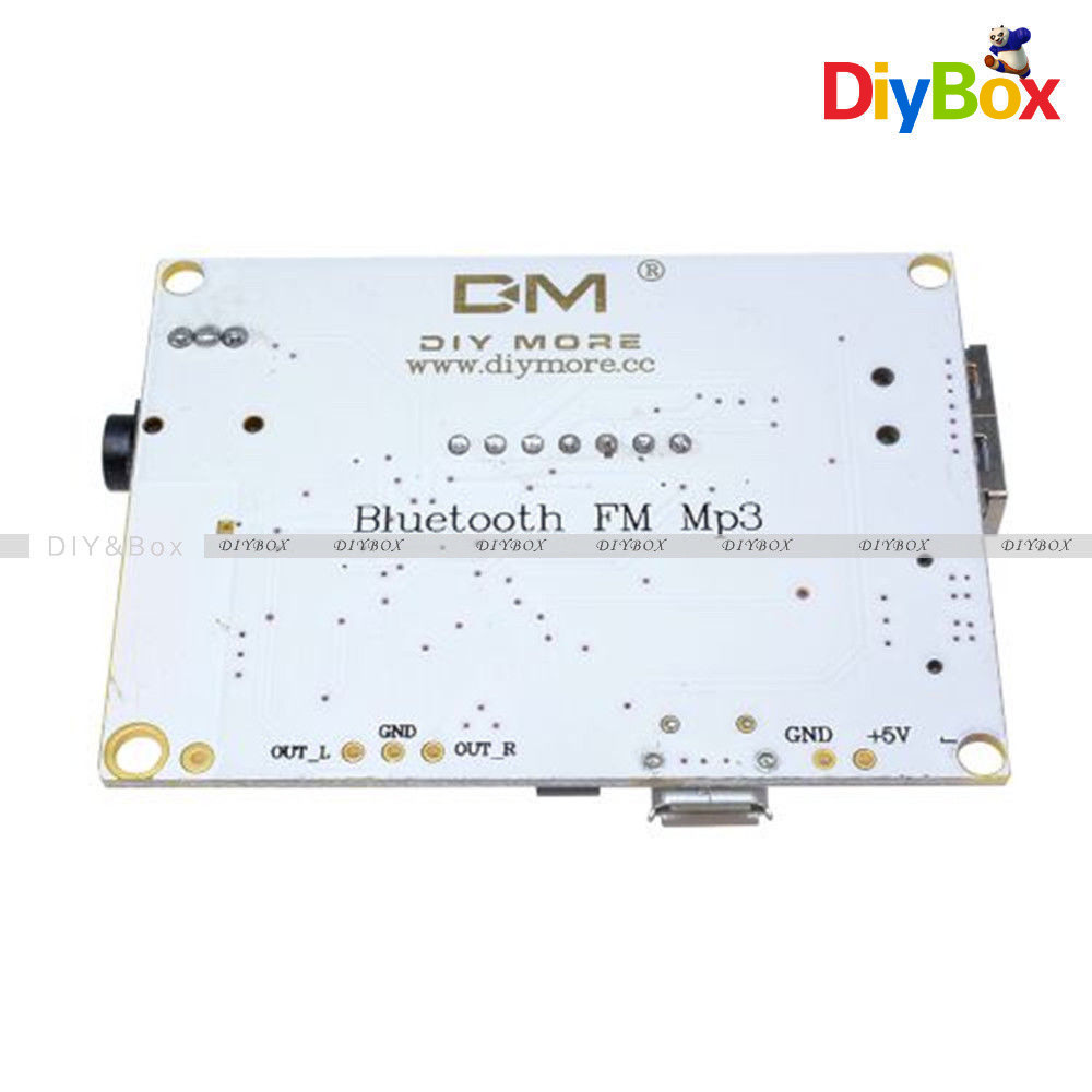 Bluetooth MP3 Sound Decoder Infrared Remote Control Board Car FM TF MicroSD Card