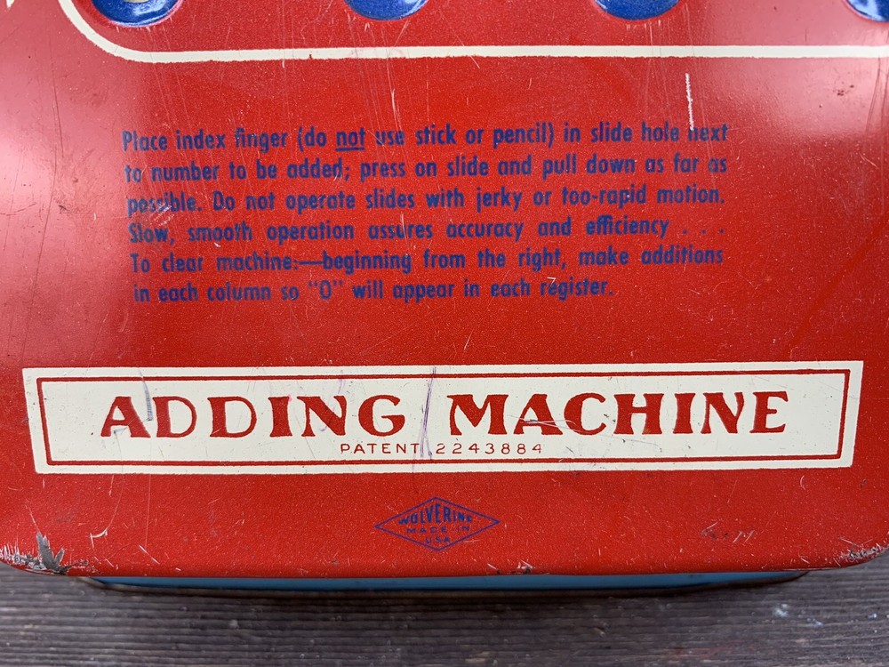 Vintage Adding Machine Antique