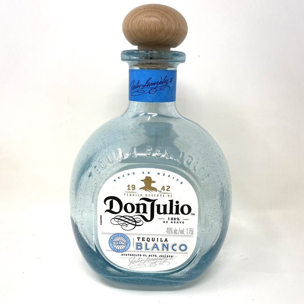 Don Julio Blanco Tequilla Empty Bottle, 750 Ml