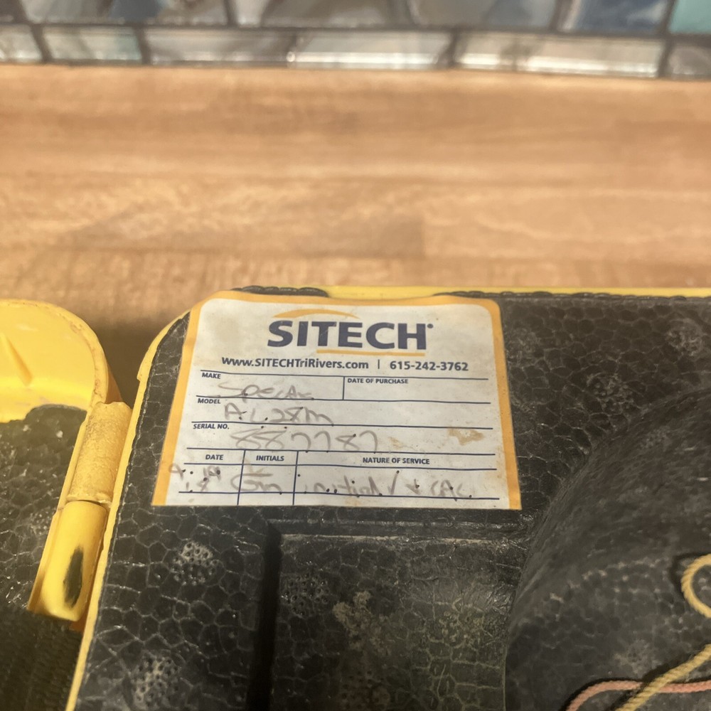 Spectra Precision AL28M Survey Construction Auto Level with Hard Case Untested